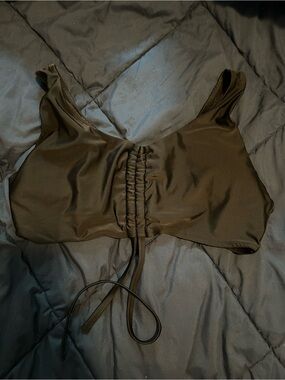 No Boundaries Black Swim Bikini Top